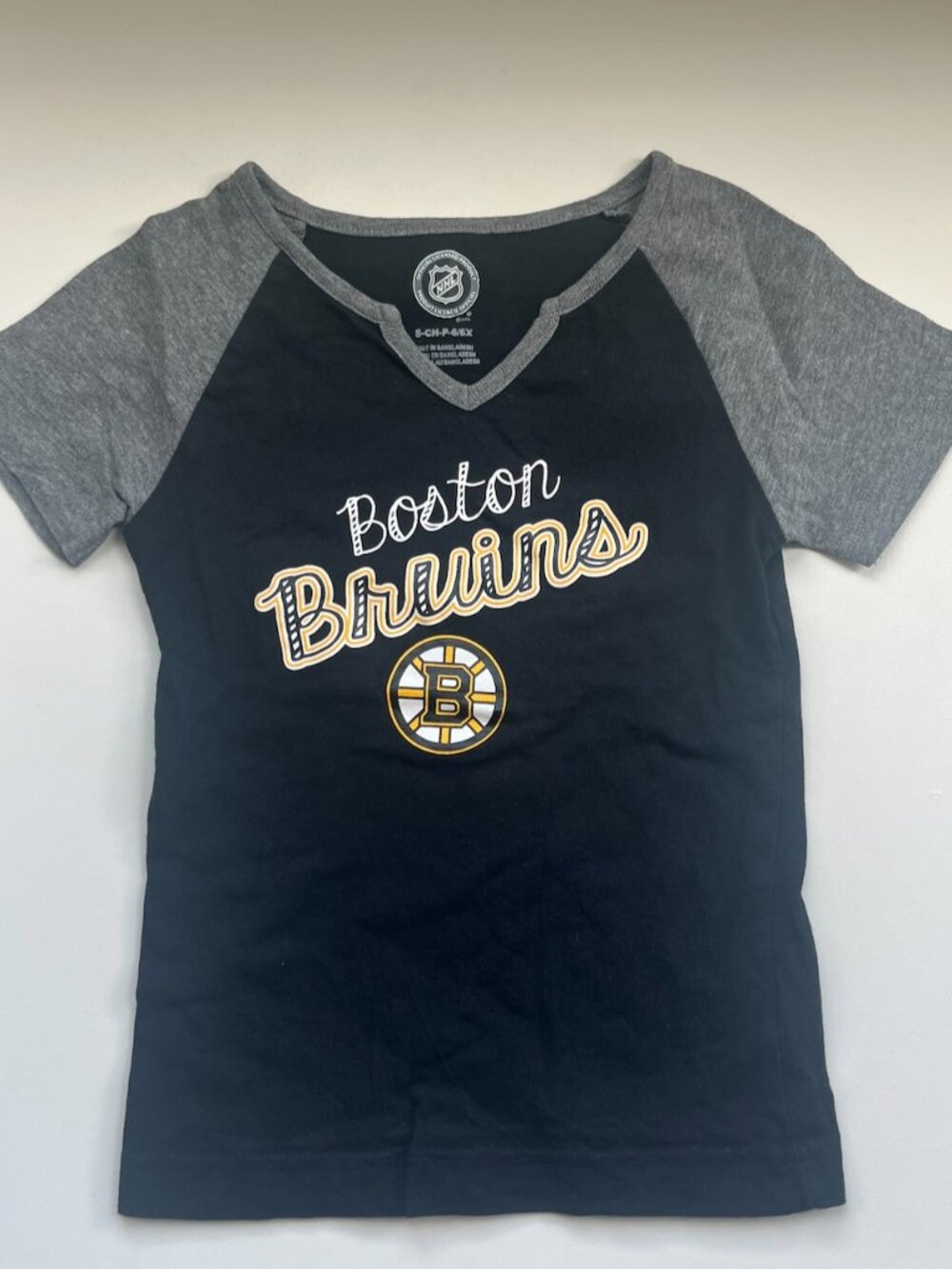 Boston Bruins Girls Tee